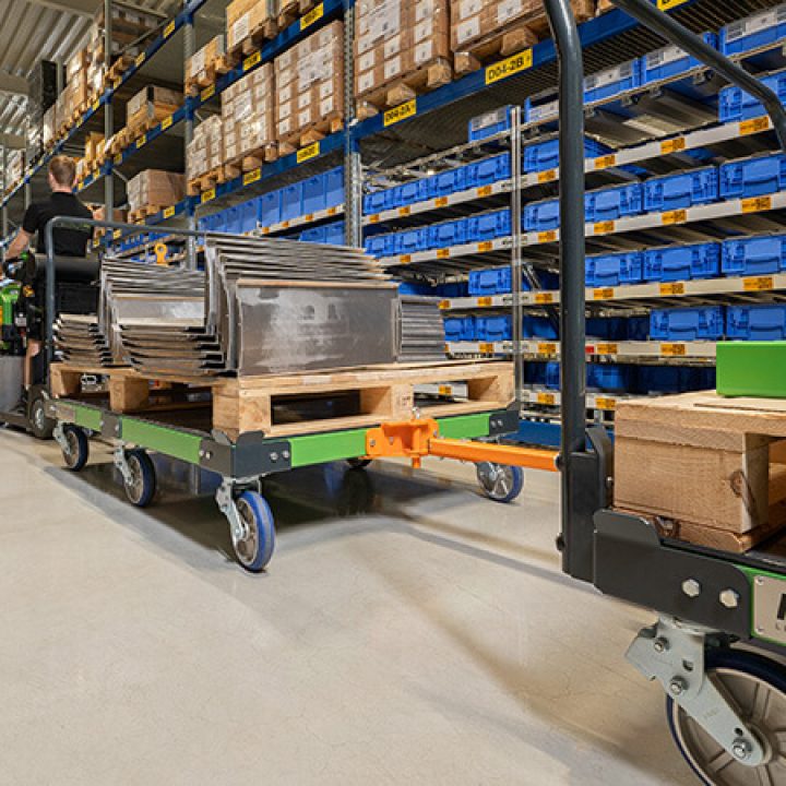 Platform Trolleys (Warehouse Carts)